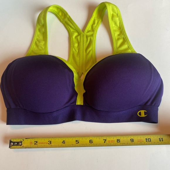 C9 by Champion Purple and Yellow Sports Bra - Picture 7 of 8